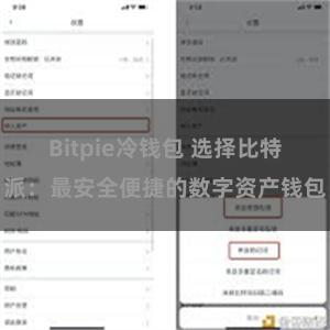 Bitpie冷钱包 选择比特派：最安全便捷的数字资产钱包