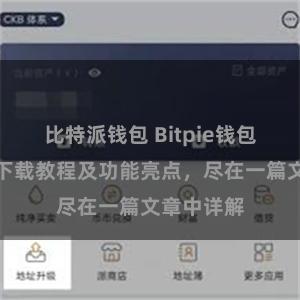 比特派钱包 Bitpie钱包最新版本下载教程及功能亮点，尽在一篇文章中详解