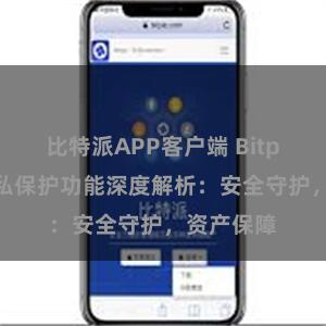 比特派APP客户端 Bitpie钱包隐私保护功能深度解析：安全守护，资产保障