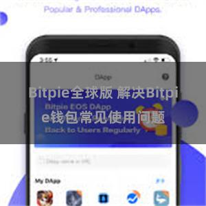 Bitpie全球版 解决Bitpie钱包常见使用问题