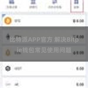 比特派APP官方 解决Bitpie钱包常见使用问题