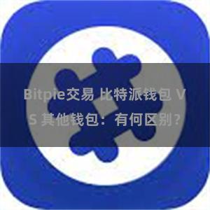 Bitpie交易 比特派钱包 VS 其他钱包：有何区别？