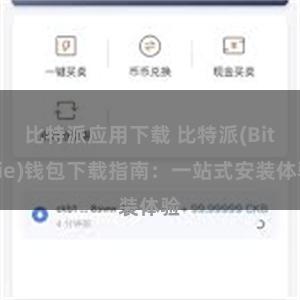 比特派应用下载 比特派(Bitpie)钱包下载指南：一站式安装体验