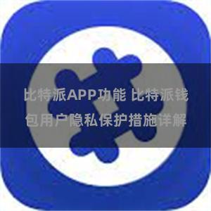 比特派APP功能 比特派钱包用户隐私保护措施详解