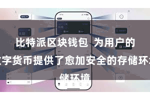 比特派区块钱包  为用户的数字货币提供了愈加安全的存储环境